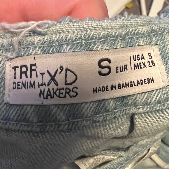 Top Shop Denim Mini Dress - Picture 4 of 4